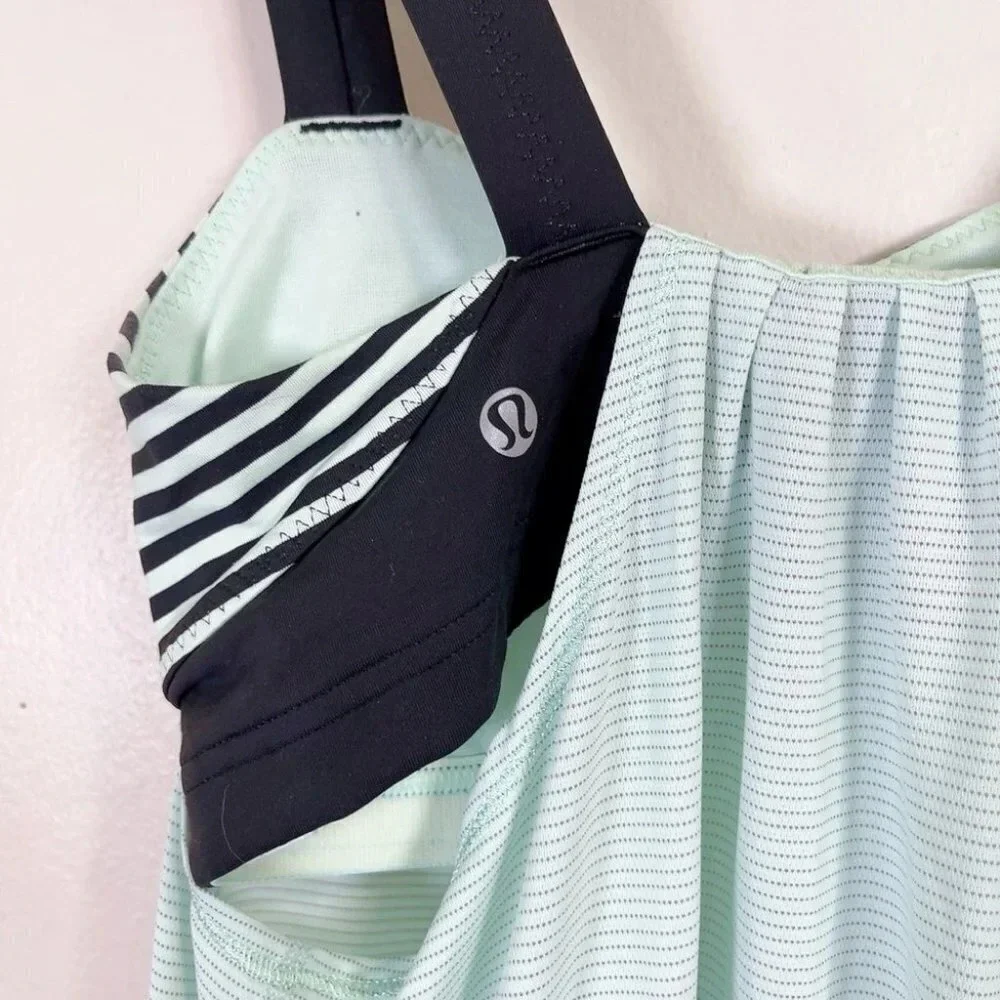 Lululemon Run: Back On Track Tank Mint Moment